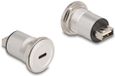 Delock USB 2.0 Type-C™ to Type-A built-in female aluminium