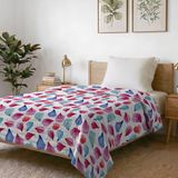 bedrukte Petali bedrukte zomer quilt "FANTASY", polyester vulling, 220x270cm