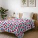 bedrukte Petali bedrukte zomer quilt "FANTASY", polyester vulling, 220x270cm