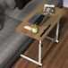 Table d'appoint réglable avec roulettes, convient à un usage domestique