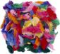 Merkloos 50 gram gekleurde decoratie veren