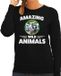 Bellatio Decorations Shoppartners Bv Sweater Maki - Zwart - Dames - XXl