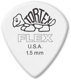 466P150 Jim Dunlop Tortex Flex Jazz III XL Plectrums - 1.50 mm - Player's Pack