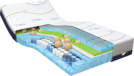 M line Cool Motion 7 Traagschuim matras 120 x 220 x 26 cm - tot 140 kg 120 x 220 cm