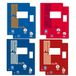 Staufen Green schoolschriften set DIN A4 16 vellen schoolstartpack (LIN 25, 26, 27, 28), elk 2 stuks