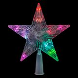 Feeric lights and christmas Piek - kerstster - LED licht gekleurd - 20cm