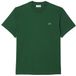 Lacoste Heren T-shirt Ronde Hals Korte Mouw Katoen Groen 6XL