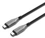 Cygnett Armoured gevlochten USB-C naar USB-C kabel - 1 meter - zwart