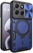 Techsuit Hoesje geschikt voor Motorola Moto G77/G67 - CamGuard Pro Back Cover - Blauw