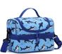 Sans marque Sac isotherme pour enfant Sac à lunch - Bleu - Design requin - 4,7 litres