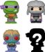 Funko Teenage Mutant Ninja Turtles - Bitty POP! 4-Pack Donatello 2,5 cm Figurine de collection - Multicolore
