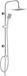 Deante 1-function shower head Black Square Steel Hand shower 1 jet type 2.94 kg NBJ 051K