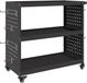vidaXL Gereedschapswagen Zwart 75 x 35 x 73 cm Staal