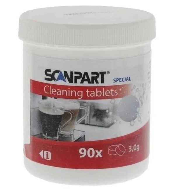 Scanpart Reinigingstabletten voor Koffiemachine - 90 stuks