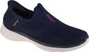 Skechers Slip-Ins: GO WALK 6 - Fabulous View, Vrouwen, Marineblauw, Sneakers, maat: 39,5
