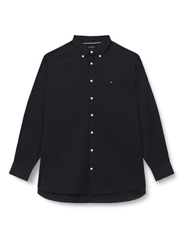 Tommy Hilfiger Heren BT - CORE Flex POPLIN RF Shirt L/S Shirt, Desert Sky, XXL
