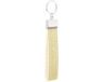 Depesche Vilten sleutelhanger met gegraveerde metalen gesp en iconische gouden zon print 16,8 x 3 x 0,5 cm, Meerkleurig