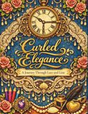 Curled Elegance: A Journey Through Lace and Line
