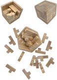 Flero Pakkubus, 3D Puzzel in Houten Frame