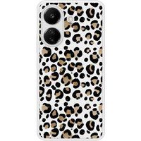Xiaomi Redmi 13C Leopard Verstevigd Hoesje met Sublimatie Bedrukking