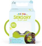 Glo Pals Mini Sensory Play Jar green