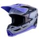 Alpinestars Casque S-M3 Jettson Junior ECE 22.06 Gris Violet Noir Brillant, Taille: YL