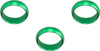 Koto Aluminium Flight Lock Rings Green