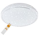 Briloner Leuchten STAR Plafondlamp - Sterrenhemel Effect - Dimbaar - CCT - Wit