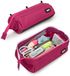 ZIPIT Lenny Trousse pour Filles, Étui à Crayon, Magenta