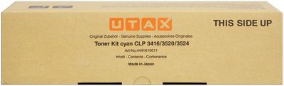 Utax 4441610011 Toner Cartridge Cyaan | CLP 3416/3520/3524