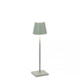 Zafferano Poldina Pro Micro Salvia LED tafellamp