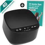 BrightLife White Noise Machine - 40 Soothing Sounds - Sleep Aid for Adults & Babies
