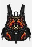Restyle Mystic Fox Rugtas Zwart/Oranje
