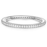 Glanzstücke München Ring Zilver 925 zilver Zirkonia Wit Maat 62