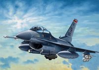 Italeri Modelbouwkit F-16 C/D Night Falcon 1:72