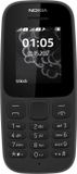 Nokia 105 4,57 cm (1.8") Zwart Instapmodel telefoon