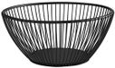 APS Broodmand - Broodkorf - Vaatwasserbestendig - Metaal - Zwart - Ovaal - Voor Horeca - 24cm x 19cm - H 8 cm