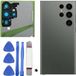 OEM Allecto Plus - Achterkant Vervanging voor Samsung Galaxy S23 Ultra met Camera Lens en Reparatie Kit - Grijs