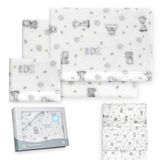 Interbaby Koala Beddengoed voor wieg 50 x 80 cm met hoeslaken + laken + kussensloop