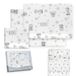 Interbaby Koala Beddengoed voor wieg 50 x 80 cm met hoeslaken + laken + kussensloop
