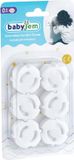 Babyjem 6 Stuks Stopcontactbeschermers 1110561 Wit Kunststof