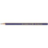 Faber-Castell GoldFaber Grafietpotlood - F - Blauw/Goud