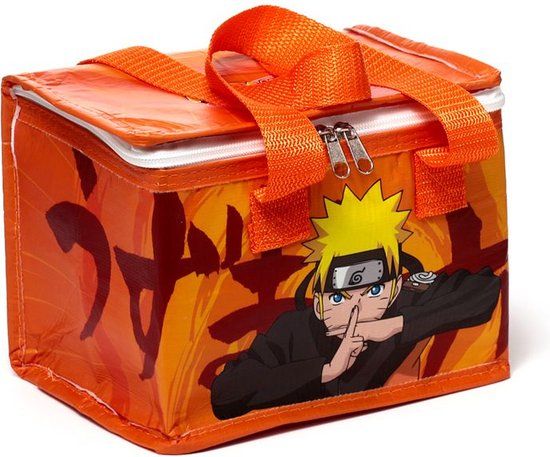 Puckator Koeltas/Lunchtas - Naruto Ninja Manga - Duurzaam RPET - 17x20x13cm