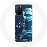 Maniacase Hoesjes voor Xiaomi Redmi Note 11s 5G Formule 1 Valtteri Bottas F1 Racer Zwart