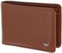 Golden Head Leren portemonnee Polo RFID Protect Minischeintasche 1194 Cognac bruine