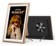 Arzopa D14 Cadre photo numérique Or 35,6 cm (14") Écran tactile Wifi