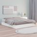 Prolenta Maison Exclusive - Massief houten bed, wit, 200x200 cm