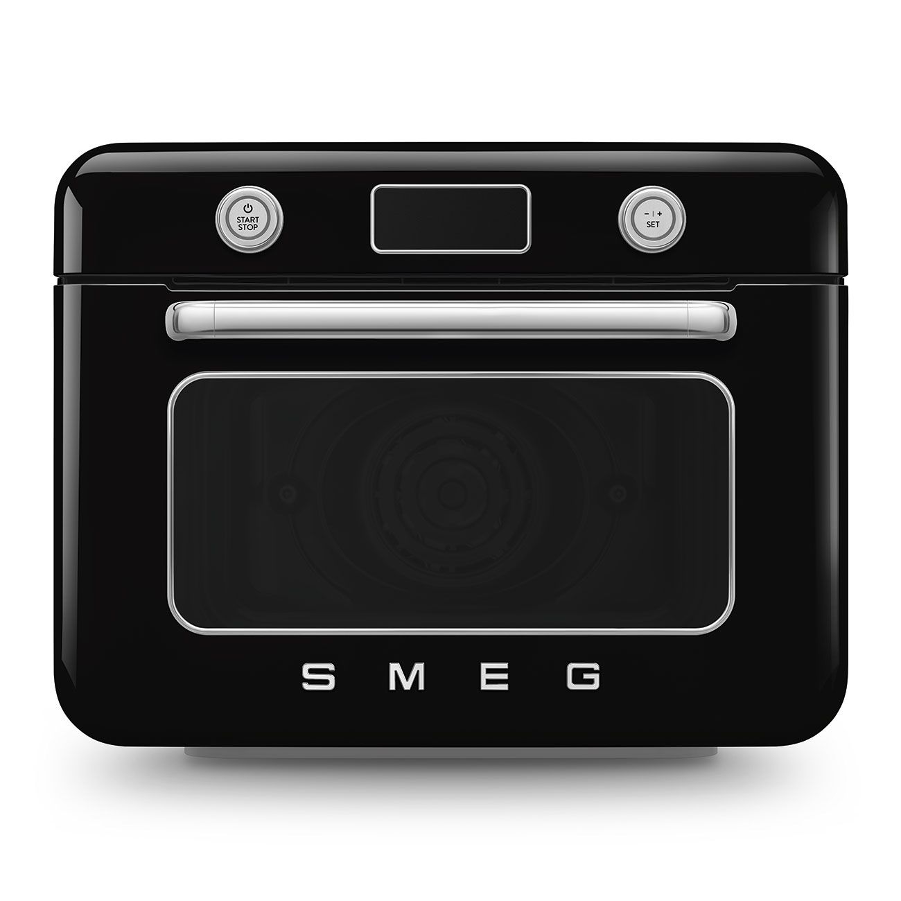 SMEG COF01BLEU - Vrijstaande Combi-Stoomoven - Zwart - Jaren 50 Design