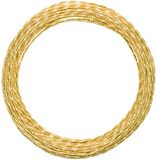 Vaessen Creative Aluminium Draad - Diamond cut - 2mm - 30m - Goud