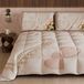 Couette d'hiver Shabby Chic 170 x 260 cm Microfibre Réversible